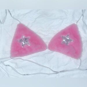 ICON Sequin Star halter Top